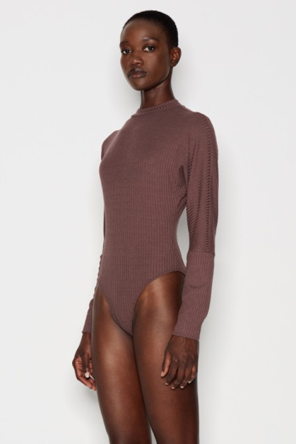 BODYSUIT RUSSET BROWN